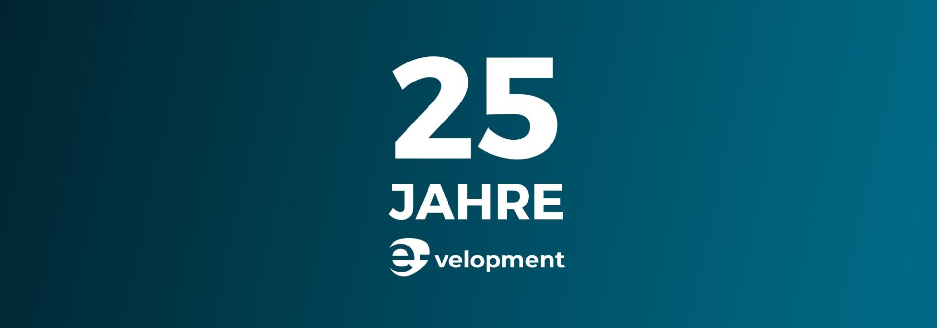 25 Jahre e-velopment