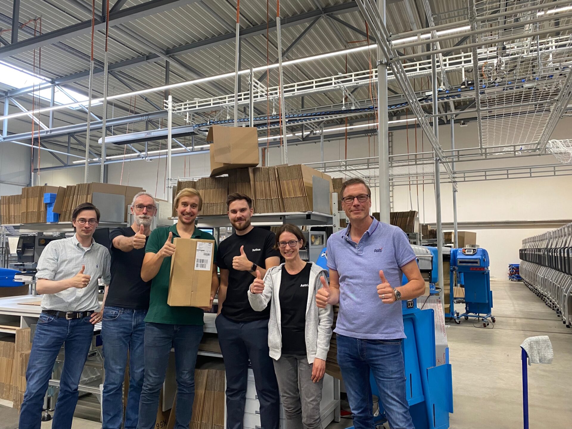 Erstes Paket The British Shop